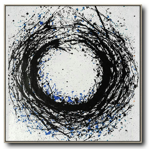 Large Contemporary Art Acrylic Painting,Hand-Painted Oversized Minimal Painting On Canvas,Canvas Wall Paintings